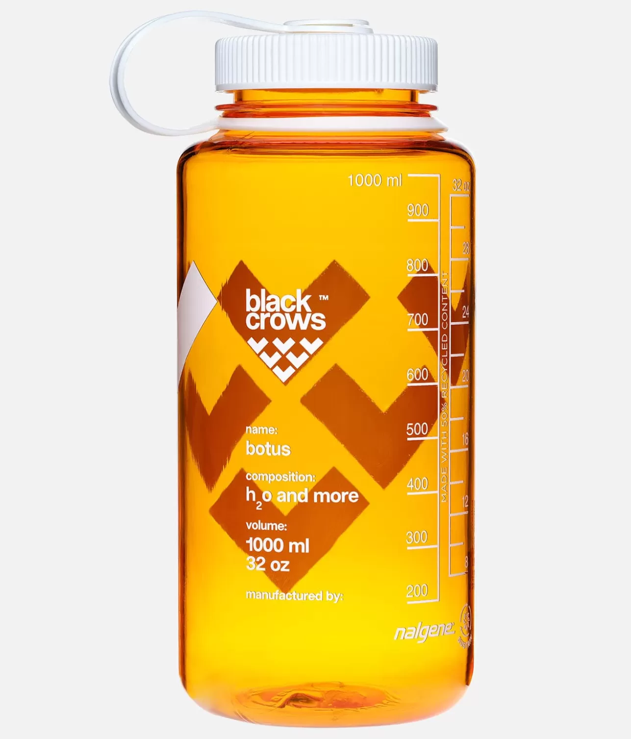 Women Black Crows Botus Ski Club Water Bottle