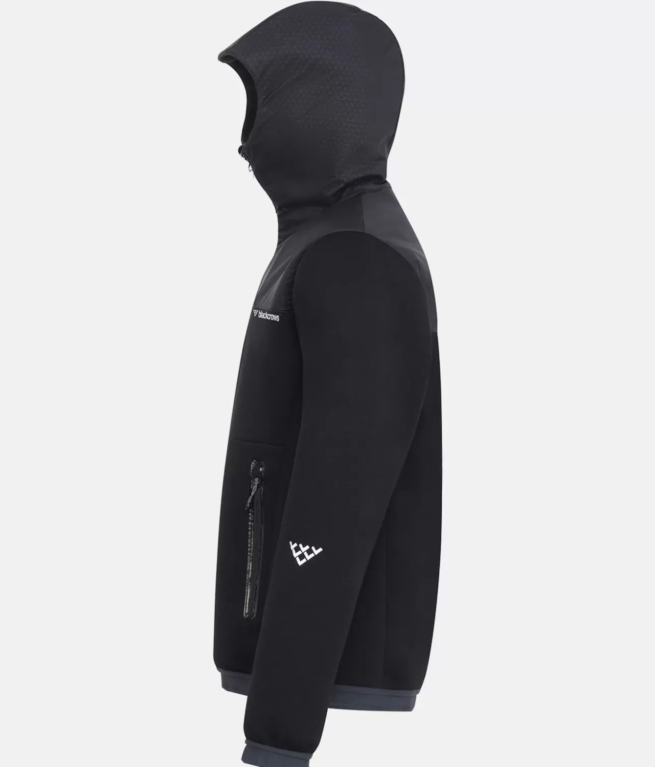 Men Black Crows Men's Ferus Tech Wool Hoodie