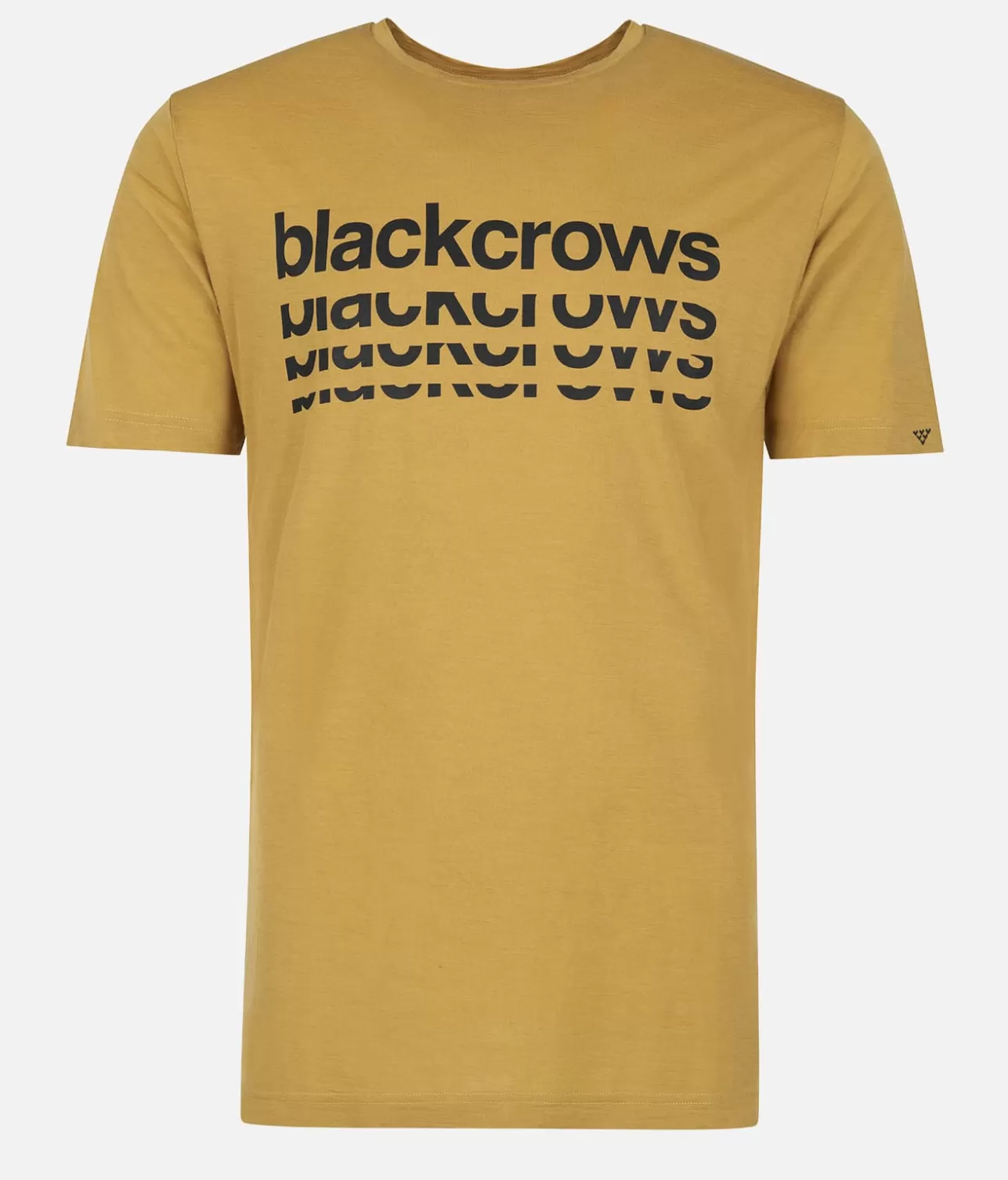 Men Black Crows Men's Merino Bc Short Sleeve Tee