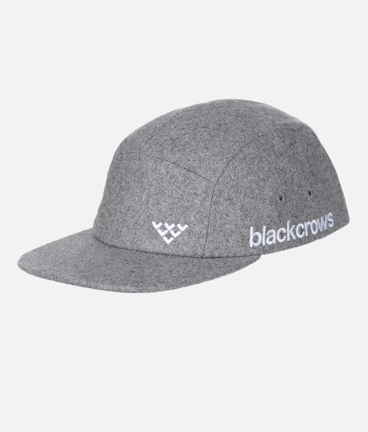 Women Black Crows Quintus Wool 5 Panel Cap