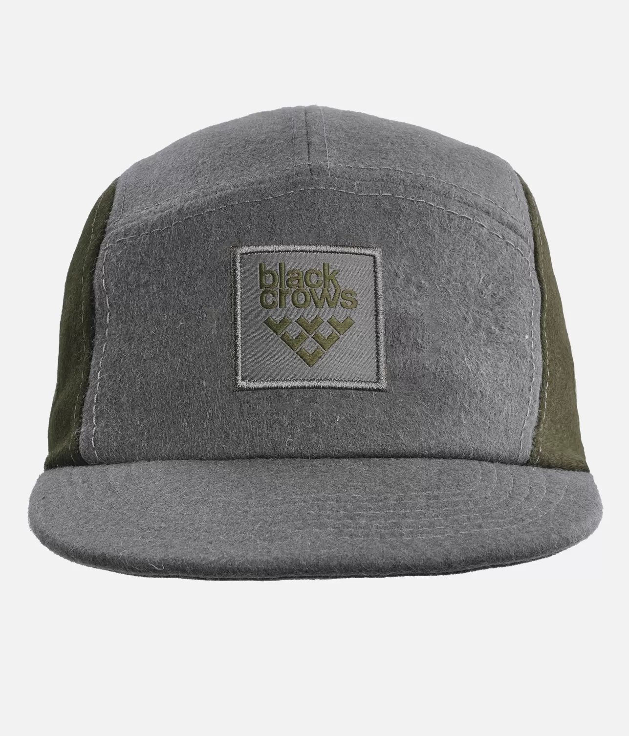 Women Black Crows Quintus Wool 5 Panel Cap