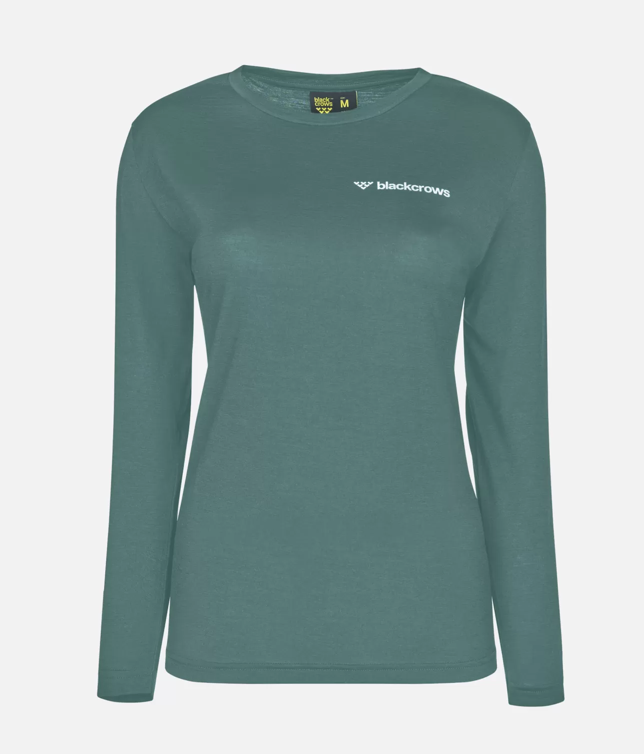 Women Black Crows Women's Merino Blend Long Sleeve Tee