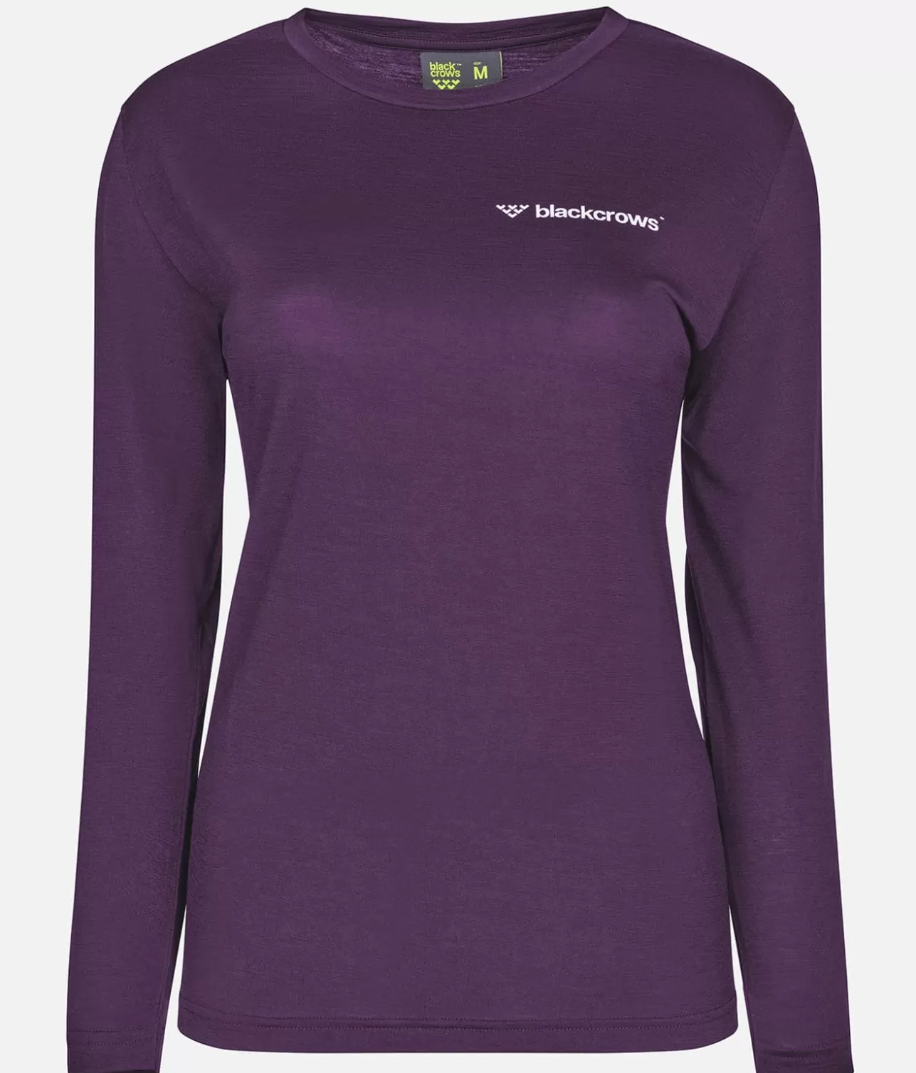 Women Black Crows Women's Merino Blend Long Sleeve Tee