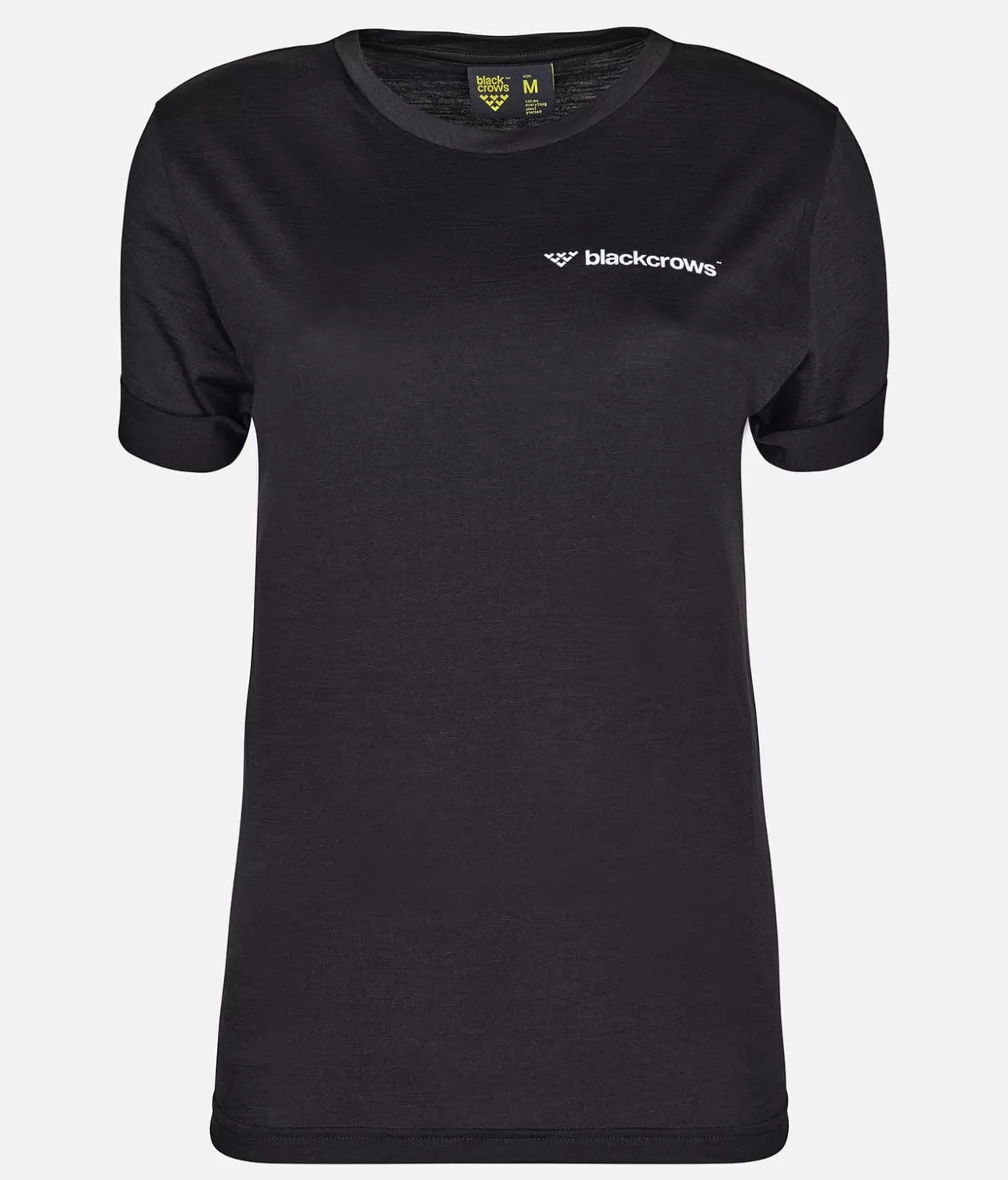 Women Black Crows Women's Merino Blend Short Sleeve Tee